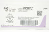 Ethicon J494G 4-0 VICRYL Stre P-3 13mm 3/8c Reverse Cutting 18inch