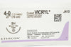 Ethicon J415 4-0 Coated Vicryl Stre Undyed Braided SH 26mm 1/2c Taper, 27inch