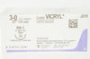 Ethicon J215 3-0, RB-1 Vicryl 17mm 1/2c Taper, 27inch