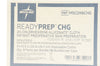 Medline MSC098CHG Readyprep CHG Disposable Cloths 9 x 10.5inch - Case of 16