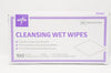 Medline MDS094184 Cleansing Wet Wipes - Box of 100