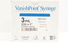 Retractable 10311 VanishPoint Syringe 3cc 23G x 1 - Box of 100