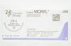 Ethicon J266 2-0 VICRYL Polyglactin Stre CP-1 36mm 1/2c Reverse Cutting 27inch