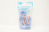 Medline NON081543 Fetal Monitor Strap Set Hook & Loop Closure 36inch, Blue/Pink
