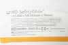BD 305903 SafetyGlide Injection Ndle w/Luer Slip Syringe 1ml, 25G x 5/8inch