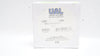 United AD Label ULAM287 Anesthesia Label, Normal Saline 1-1/2inch x 1/2 Fl.Oz.