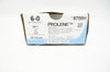 Ethicon 8709H 6-0 Prolene Stre BV-1 9.3mm 3/8c Taperpoint 30 in. - Box of 34