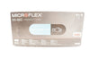 Ansell 93862090 Microflex Midknight Xtra Black Long Cuff Gloves L - Pack of 100