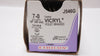 Ethicon J546G 7-0 Vicryl, TG140-8, 6.5mm 3/8c Spatula, 18inch  - Box of 12