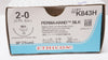 Ethicon K843H 2-0 Perma-Hand Silk Stre MH 26mm 1/2c Taperpoint 30In(x)-Box of 30