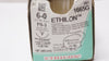 Ethicon 1665G 6-0 Ethilon Polyamide 6 PS-3 16mm 3.8c Revers Cut. 18In-Box of 12