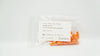 Illumina 081814001 Index Tube Caps, Orange - Pack of 48