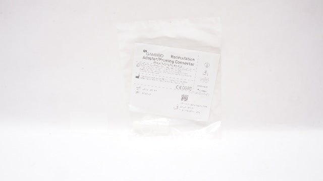 Gambro 106283 Recirculation Adapter/Priming Connector,Blood Tubing Acc ...