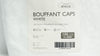 AMG BCRW001XL Bouffant Polypropylene Disposable Caps White X-Large - Pack of 100