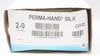 Ethicon C012D 2-0 Perma-Hand Silk,Surgical Stre SH 26mm 1/2c Taper,18In - Box of 12