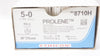 Ethicon 8710H 5-0 Prolene Non-Absorbable Stre RB-2 13mm 1/2c, 30In - Box of 36