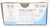 Ethicon 8710H 5-0 Prolene Non-Absorbable Stre RB-2 13mm 1/2c, 30In - Box of 36