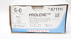 Ethicon 8711H 6-0 PROLENE, RB-2, 1/2 13mm, 30inch - Box of 28