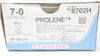 Ethicon 8702H Prolene Polypropylene 7-0 BV-1 9.3mm 3/8c 24In - Box of 27