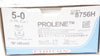 Ethicon 8756H 5-0 PROLENE, RB-1, 17mm 1/2c Taper, 18inch (x) - Box of 28