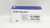 BD 405184 Spinal Ndle Quincke Type Point 18GA x 3.50inch  - Box of 25