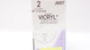 Ethicon J880T 2 Coated Vicryl Stre TP-1 65mm 1/2c Taper 54inch (x) - Box of 24