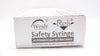 Wealy Medical SS3ML23G101 Reli Safety Syringe 23G x 1inch - Box of 100