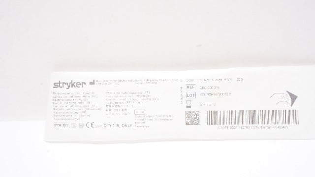 Stryker 0406-630-015 Radiofrequency (RF) Cannula, Curved 50mm x 5mm x ...