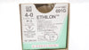 Ethicon 691G 4-0 MERSILENE, P-3, 13mm 3/8c Reverse Cutting, 18inch - Box of 8