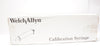WelchAllyn 703480 Calibration Syringe, 3mL