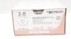 Ethicon MCP945H 2-0 Monocryl Stre CT-1 36mm 1/2c Taperpoint 36inch(x) -Box of 36