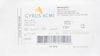 Gyrus Acmi 7089-0858 Blu Ear Wick, 9mm x 15mm, Bacteriostatic