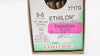 Ethicon 7717G 9-0 Ethilon Nylon Stre TG140-8 6.5mm 3/8c 12inch (x) - Box of 10