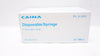 Jiangsu Caina Medical SN01001 Disposable Syringe 1cc Luer Lock - Box of 100