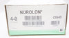 Ethicon C554D 4-0 Nurolon Nylon, RB-1, 17mm 1/2c Taper, 18inch (x) -Box of 9