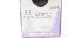 Ethicon J489G 6-0 VICRYL Stre P-1 11mm 3/8c Reverse Cutting 18inch (x)-Box of 12