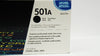 HP 501A (Q6470A) Black Original LaserJet Toner Cartridge