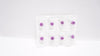 Vygon 828.01 Nutrisafe Syringe Caps, Purple - Lot of 8