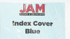 JAM 216916789 Paper & Envelope Index Cover, Blue 8-1/2 x 11, 110lb. - Pack of 50