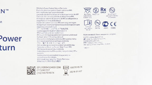 Covidien DGP-HP Cool-Tip RFA High-Power Patient Return Electrode (x ...