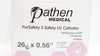 Pathen Medical PS-84326 Safety I.V. Cath. Radiopaque/PUR26Gx0.56inch - Box of 50