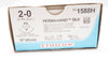 Ethicon 1588H 2-0 PERMA-HAND SILK PS 26mm 3/8c Reverse Cutting,18in(x)-Box of 24