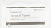 Cardinal Health 28700-004 Standard Blue Surgical Towel 17 x 23inch - Pack of 4