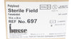 Busse 697 Polylined Sterile Field 18 x 26inch, Fenestrated (x) - Box of 50