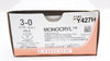Ethicon Y427H 3-0 Monocryl Stre PS-2 19mm 3/8c Reverse Cutting 27inch -Box of 34