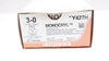Ethicon Y427H 3-0 Monocryl Stre PS-2 19mm 3/8c Reverse Cutting 27inch -Box of 25