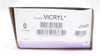 Ethicon J740D 0 Coated VICRYL CT-1 36mm 1/2c Taper 18inch - Box of 9