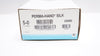 Ethicon D8986 5-0 Perma-Hand Silk, RB-1, 17mm 1/2c Taper, 18in - Box of 9