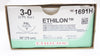 Ethicon 1691H 3-0 Ethilon Stre. PSL 30mm 3/8c Reverse Cutting,30In - Box of 26