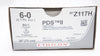 Ethicon Z117H 6-0 PDS II Stre BV-1 9.3mm 3/8c Taperpoint 30inch - Box of 36